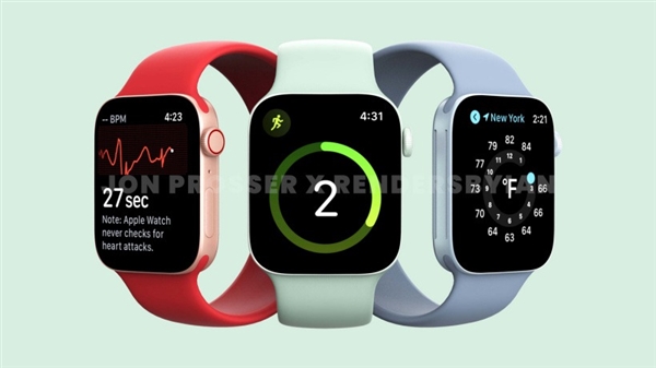 شĄ(dng)Apple Watch Series 7ȾDع⣺ֱ߅ɫ