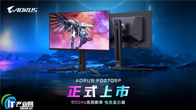 Ƴ500Hz ˢ QD-OLED 늸@ʾ  AORUS FO27Q5P ʽ